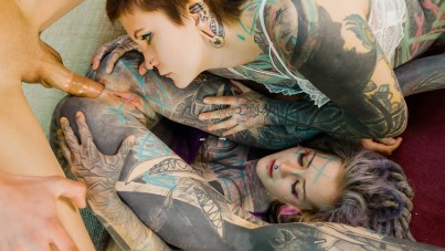 Full inked and full fucked