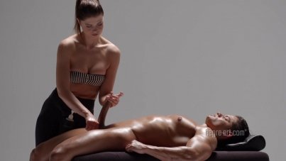 playful penis massage