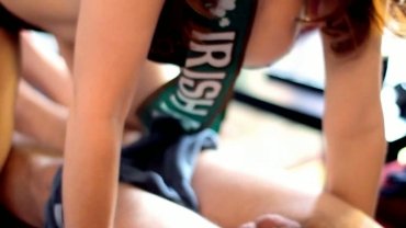 irish for a day - sexy redhead blowjob Art of blowjob