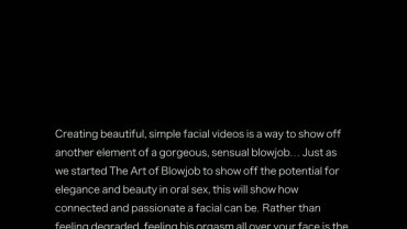 the smile Art of blowjob